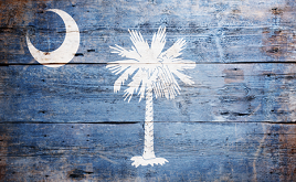 Vintage South Carolina Flag